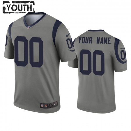 Kinder Los Angeles Rams Trikot Personalisiert Inverted Legend Grün
